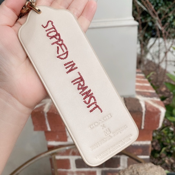 NWT Coach X Jean Michel Basquiat Bag Charm 6998 - Picture 2 of 9